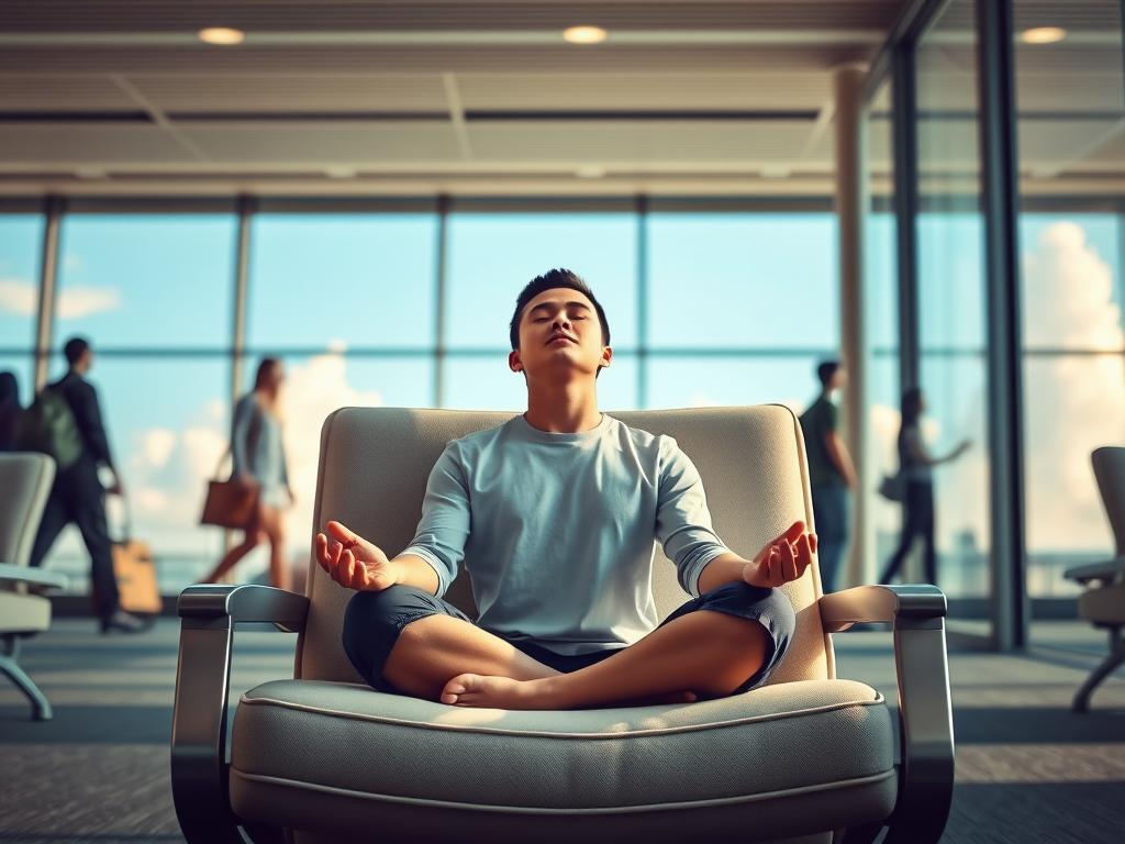 10 sposobów na zmniejszenie stresu przed i podczas lotu